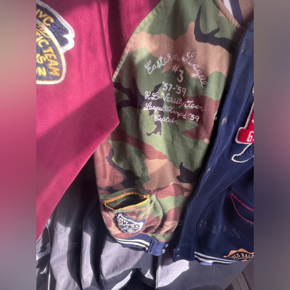 Polo Ralph Lauren Tiger Varsity Jacket (Camo/Multi Color) - Picture 6 of 12